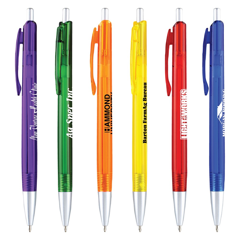 Fiesta Silver Tip Pen - Printed School & Office Supplies | Campus ...