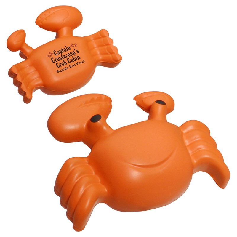 Custom Crab Stress Ball - Printed School Supplies | Campus Marketing Specialists