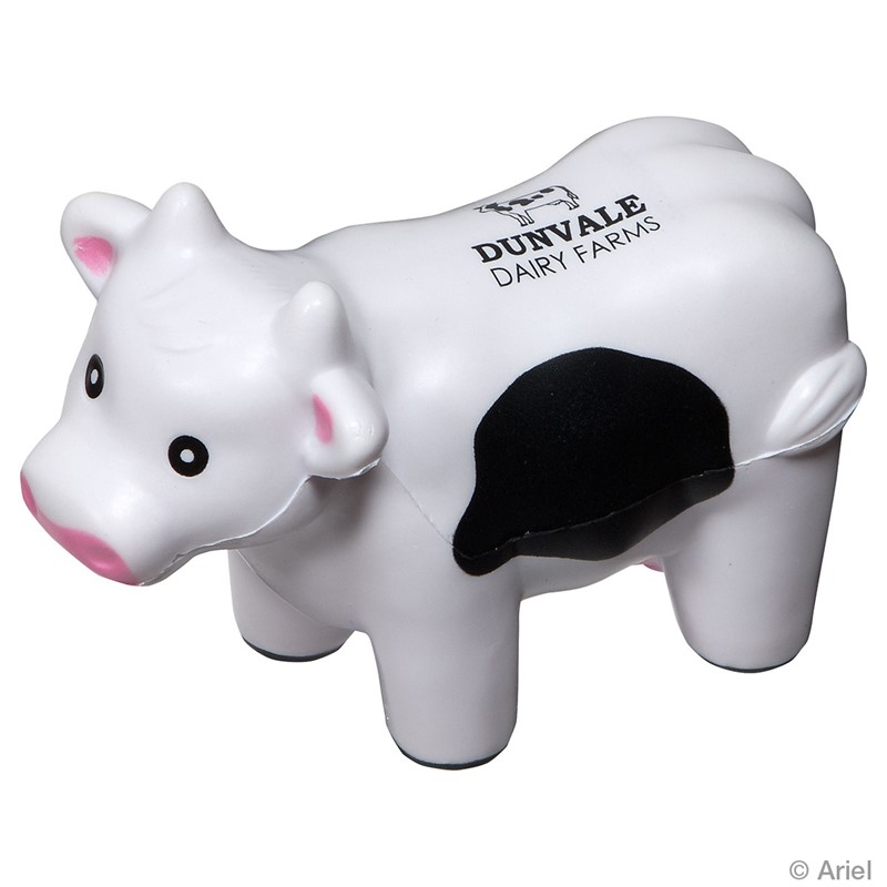 Custom Cow Stress Ball - Printed School Supplies | Campus Marketing Specialists