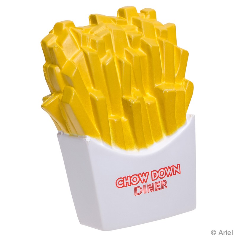 Custom French Fries Stress Ball - Printed School Supplies | Campus Marketing Specialists