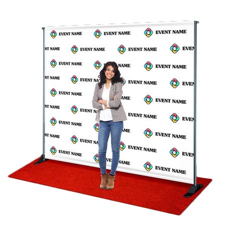 Custom Selfie Station Backdrop Kit - Printed School Supplies | Campus Marketing Specialists