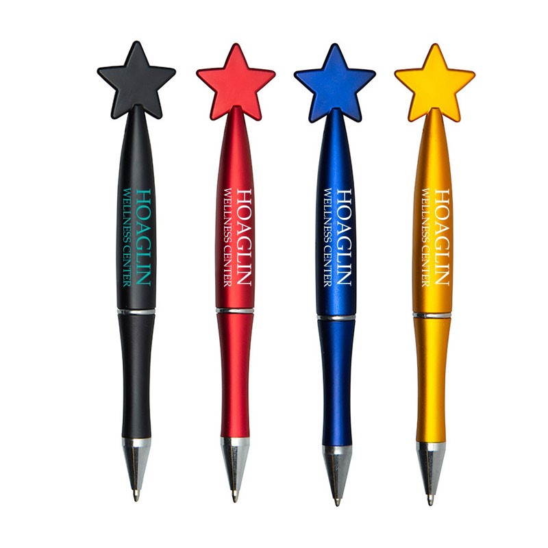 Custom Star Pen - Printed School Supplies | Campus Marketing Specialists