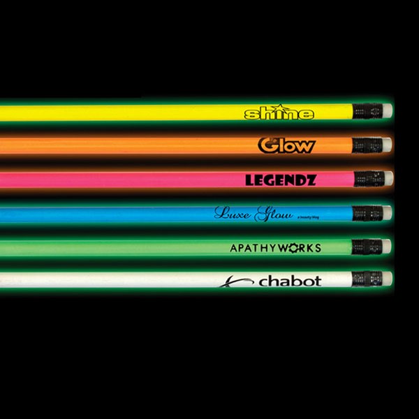 Custom Nite Glow Pencil - Printed School Supplies | Campus Marketing Specialists