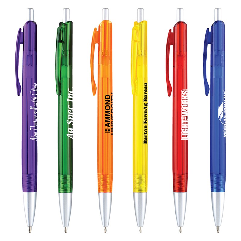 Fiesta Silver Tip Pen - Printed School & Office Supplies | Campus Marketing Specialists